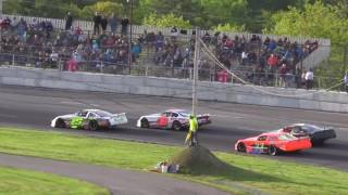 Wiscasset Speedway 2017 Coastal 200 Part 10 52817 [upl. by Nehtan]