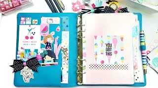 Kikki K A5 Planner Setup  My Custom Planner Setup 2018 [upl. by Ynnavoeg959]