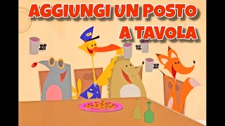 Aggiungi un posto a tavola  Marty e i suoi amici  Canzoni Per Bambini [upl. by Noslrac955]