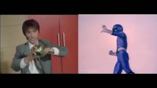 Shurikenger Henshin amp Past Heroes Comparison  Sentai Actors [upl. by Drannel211]