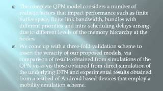 Performance Modeling of Delay Tolerant Network Routing via Queueing Petri Nets [upl. by Pearl]