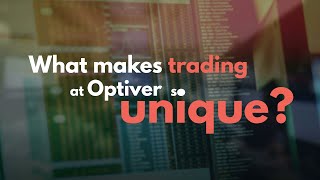 What makes trading at Optiver so unique [upl. by Publias447]