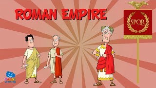 ROMAN EMPIRE  Educational Video for Kids [upl. by Cirilo]