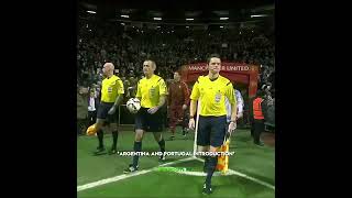 Respect Messi and Ronaldo For Their Entrance🥶🤫 shorts football soccer [upl. by Ajnek]