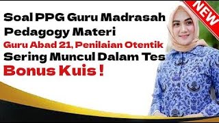 LATIHAN SOAL PPG GURU MADRASAH ppgkemenag pretestppg [upl. by See]