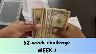 Starting my 52 Week Savings Challenge Lets Gooooooooooooooooo savingschallenges [upl. by Terrijo412]