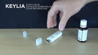 Diffuseur dhuiles essentielles par ultrasons USB Keylia [upl. by Mandel]