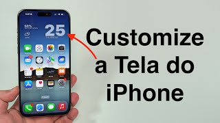 Como Customizar a Tela de Início do seu iPhone [upl. by Izawa310]