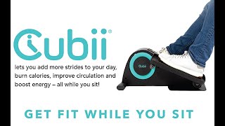 Cubii JR1 or JR2 Under Desk Elliptical Bike Pedal Exerciser [upl. by Aseiram]