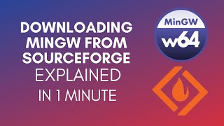 How To Download MinGW From SourceForge 2024 [upl. by Novy]