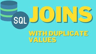 SQL Join Explained with duplicate values [upl. by Jak]