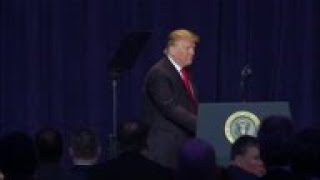 Trump vows to protect believers at prayer breakfast [upl. by Anahsek]