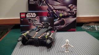 LEGO Star Wars General Grievous Starfighter 7656 Speed Build [upl. by Refotsirhc]