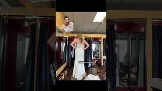 Wedding Dress Alterations Before and After  San Diego Bride [upl. by Ku]