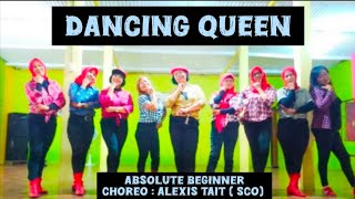 DANCING QUEEN LINE DANCE CHOREO ALEXIS TAOT  SCO SKLD absolutebeginner [upl. by Lotz]