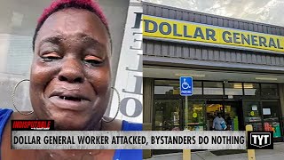 Customer STOMPS Black Worker With SteelToe Boots Bystanders Do Nothing [upl. by Ibbed]