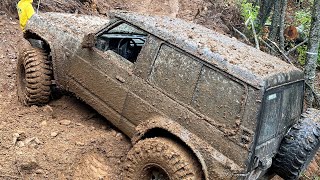 OFF ROAD  Nissan Patrol M57TwinTurbo Rainy Day hybrid turbo topoffroadromania [upl. by Koa]