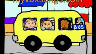 The Wheels on the Bus  Nursery Rhymes and Childrens Songs [upl. by Armat]