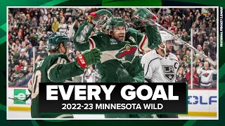 EVERY GOAL Minnesota Wild 202223 Regular Season [upl. by Nnaytsirk587]