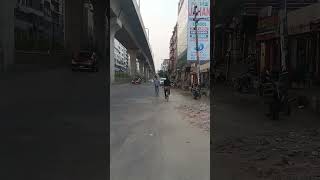 Going Wrong way on Bicycle at Dhaka [upl. by Ellekram]