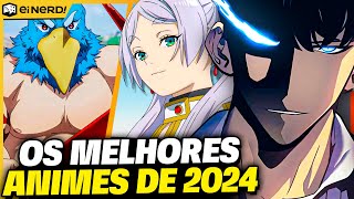 OS MELHORES ANIMES DE 2024 ATE AGORA [upl. by Fineberg]