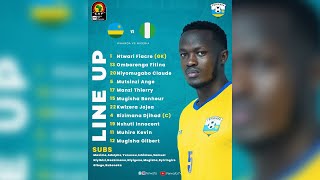 live RWANDA VS NIGERIA Afcon2025 Qualifying [upl. by Neelon]