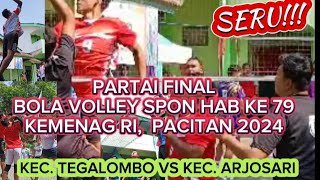 Final Voly Spon hab Kemenag ke 79 kemenagpacitan [upl. by Derna]