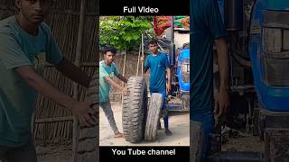 Sonalika Rx 750 Tyre Changetractor trending [upl. by Nnaeilsel]