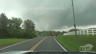 05082024 Clarksville TN  Large Damaging Tornado [upl. by Lletnohs]