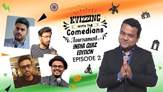 Kvizzing With The Comedians  India Quiz Edition  QF 2 feat Biswa Devaiah Sorabh amp Vaibhav [upl. by Macswan]