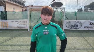 🎤 Intervista a Francesco Ferdinando Dabbronzo Cairate U15  Pro Youth League [upl. by Averi]