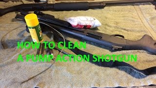 SampW 3000 Shotgun Disassembly and Cleaning [upl. by Nazar]