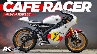 Modifikasi Yamaha XSR 155 Jadi Cafe Racer Full Fairing AtenxKatros [upl. by Tomchay]