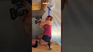 Building A Loft with April Wilkerson using SPAX® Screws  Part 2 Building a Platform [upl. by Anelram]