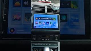 9” Inch Car Android Navigation System In Bmw X5 [upl. by Randal]