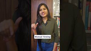 Learn Manual Testing automation testing and get placement careertips softwaretestengineer jobs [upl. by Attiuqram564]