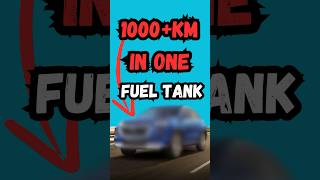 1000 Km in one fuel tank  Best Mileage Car [upl. by Ploch535]