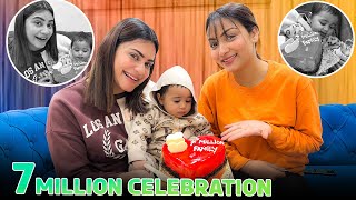 7 MILLION CELEBRATION  Chiku Malik Vlogs [upl. by Laeynad]