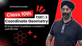 Part 3  Coordinate Geometry Class 10  Key Concepts amp Examples [upl. by Arvo423]