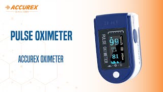 How to use oximeter  Pulse Oximeter  POC  Accurex Biomedical [upl. by Yatnwahs761]