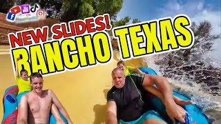 First Look NEW Toilet Slide at Rancho Texas Water Park Lanzarote 🌊 [upl. by Kenlay523]