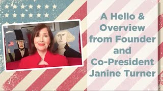 Constituting America Founder amp CoPresident Actress Janine Turner — Welcome to Constituting America [upl. by Iamhaj740]