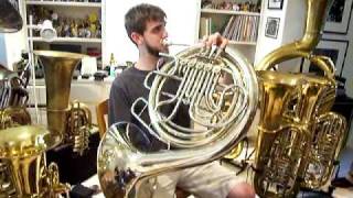 The only Contrabass French Horn ever made [upl. by Bowden]