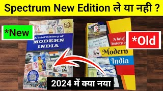 Modern India History Spectrum new edition review  Spectrum history book review 202425 [upl. by Blackwell]