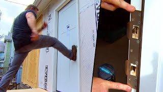 How to Install a ‘Fortress Door’ to Keep Your Home Safe [upl. by Obeded777]