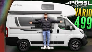 Verrücktestes CampervanKonzept 🤯  Pössl Vario 499 [upl. by Maise]