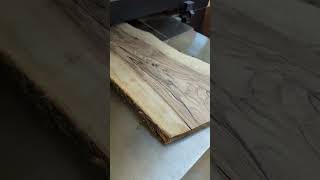 Watch How Beautiful this Olive Wood Looks out of the Planer wood woodworking [upl. by Mihar]