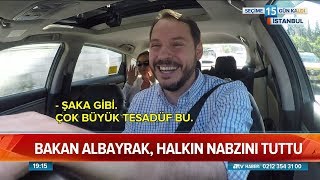 Berat Albayrak Seçim Takside  Atv Haber 8 Haziran 2018 [upl. by Sinnod]