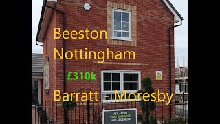 BNO 英國諾定咸 Beeston Quarter Nottingham  Barratt Moresby show home 移民英國 [upl. by Llekim]