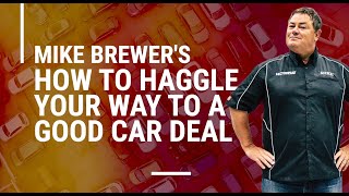 How to haggle with a car dealer  Wheeler Dealers star Mike Brewer [upl. by Posehn]